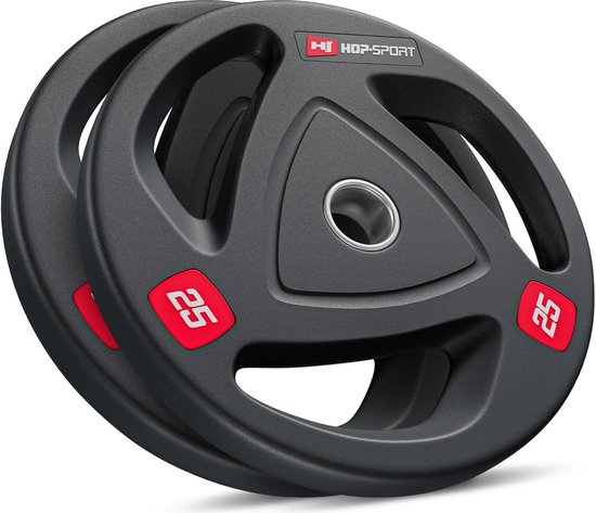 Olympische halterschijfenset voor stang Hop-Sport HS-OD15 2x15kg