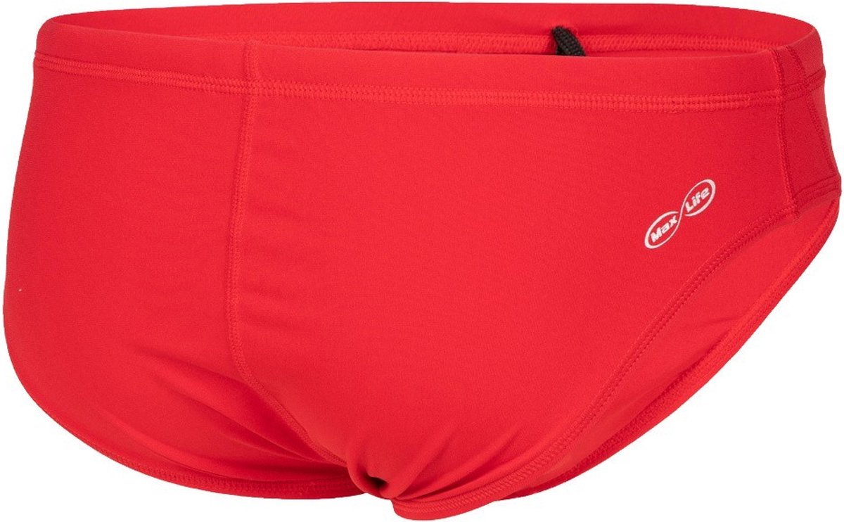 ARENA | B Team Swim Brief Solid red-white (Maat - 6-7)