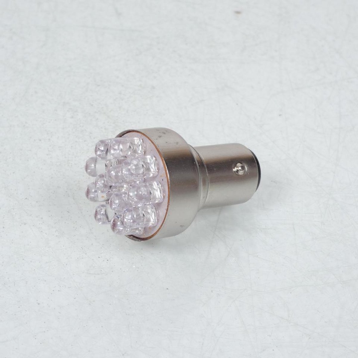 Ampoule feu stop Chaft Led rouge 12V 21W BAY15D pour moto LA30 Neuf