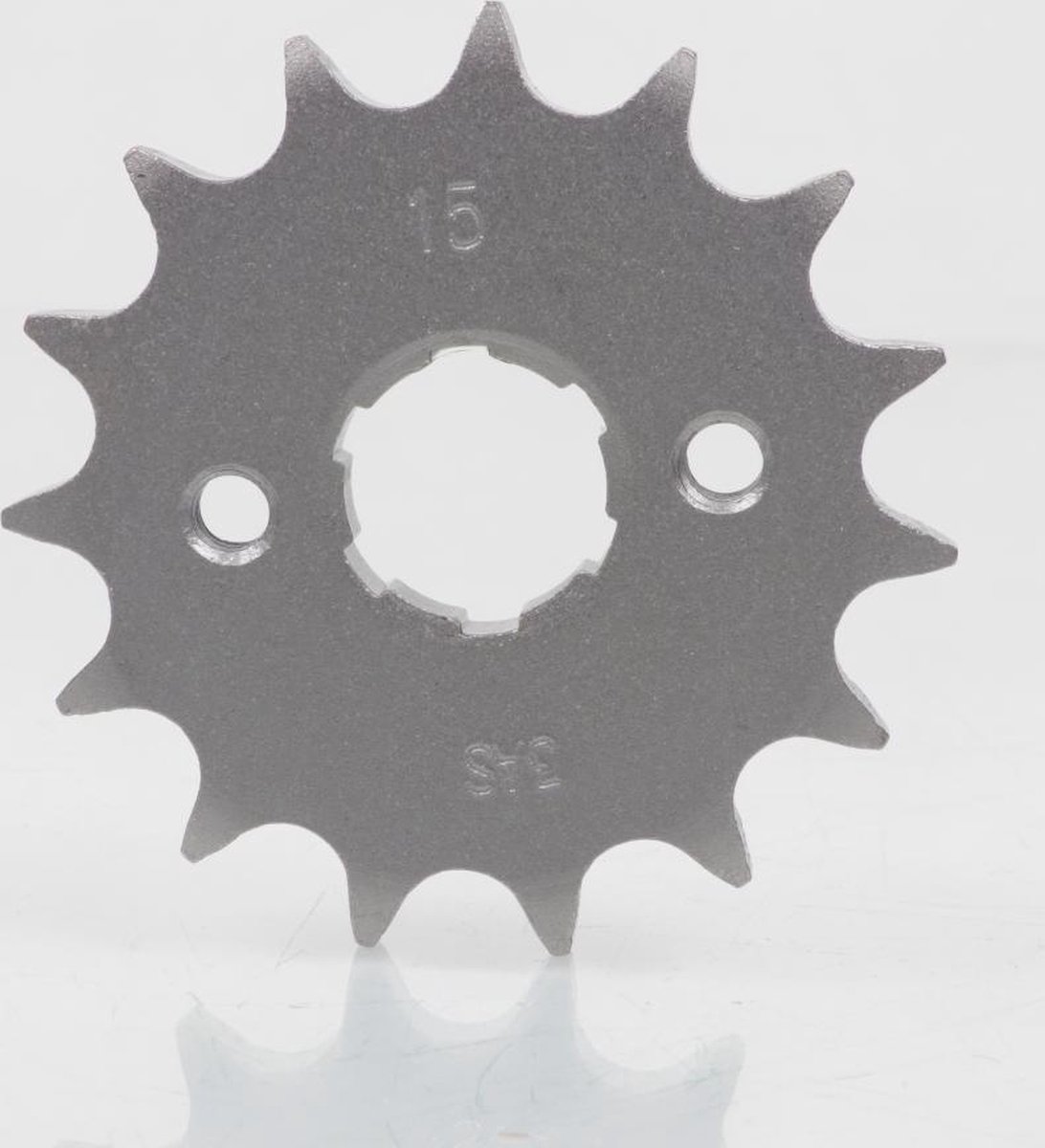 versnellingsbak tandwiel jt tandwielen voor motor honda 125 cg 2002 tot 2005 jtf259.15 / 15 tanden steek 428 type 259 nieuw