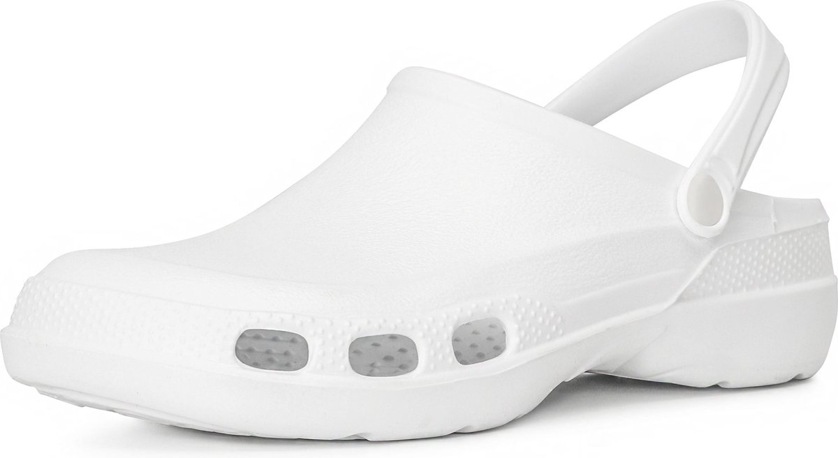 Ladeheid Clogs Tuinschoenen Lichte Unisex Wit 40 LA-LMG-885-Doctor2