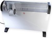 Wetekom Convector verwarmer met timer en turboventilator, 2000 W