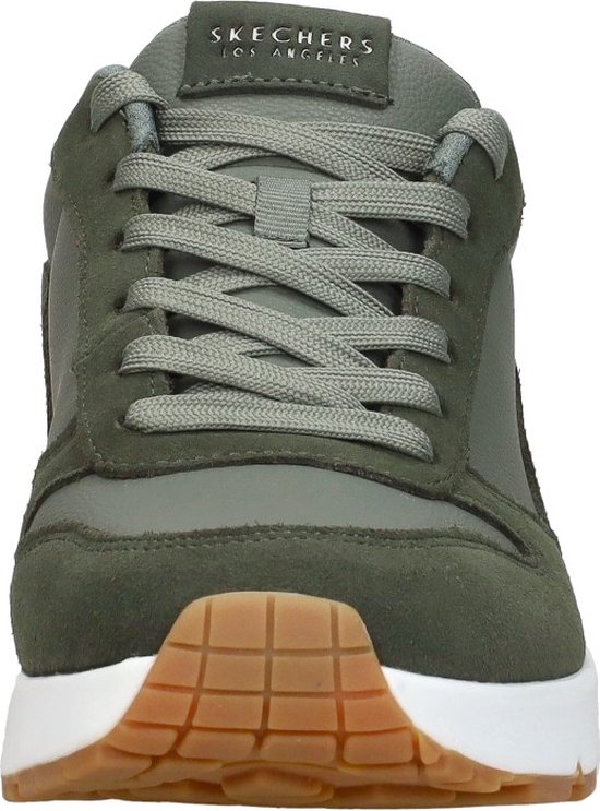 Skechers Uno - Stacre Baskets pour femmes pour hommes - Vert olive - Taille 44