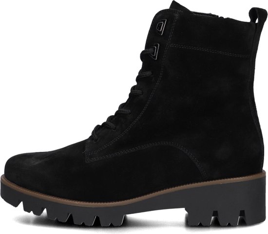 Carmens Zwarte Stretch Enkellaarzen voor Vrouwen Black Dames