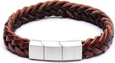 Sem Lewis Bakerloo Paddington Armband  (Lengte: 19.50-21.00 cm) - Bruin