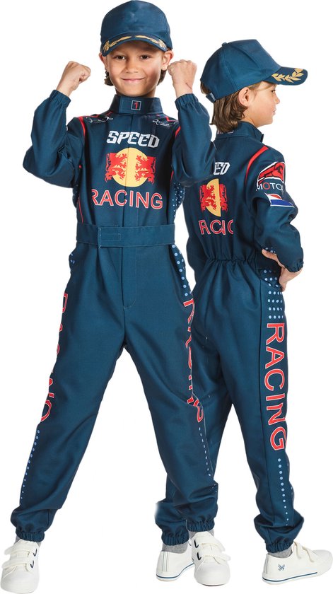 Car Racing Jumpsuit Kind F1 Premium - Maat 116