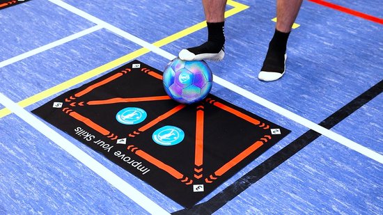 Tapis D'entraînement Foot 40x60 Cm – Antidérapant, En Diatomite, Pour Jeunes Footballeurs