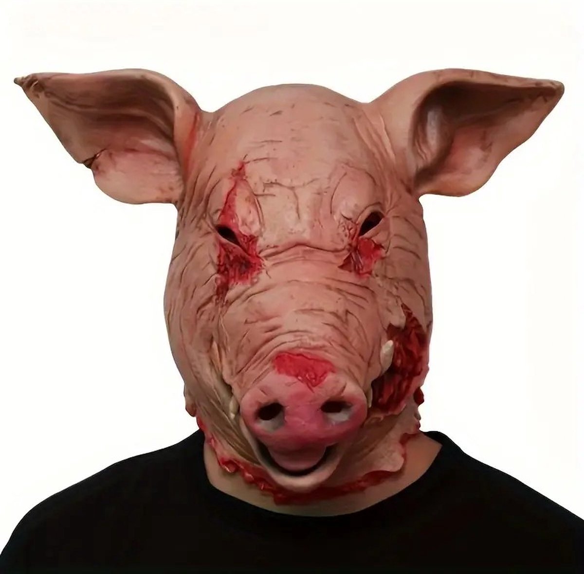 Varken Horror masker - Halloween masker - Eng masker - Enge maskers - Griezel - Scary masker - Jigsaw masker - Pig masker - Zombie masker - Spook masker - Carnaval masker