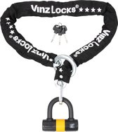 Vinz Trivor ART 4 Antivol moteur / antivol à chaîne en acier trempé - 150 cm