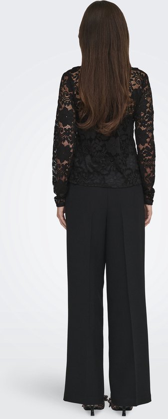 Jacqueline de Yong Cardigan Jdynoe L/s Lace Cardigan Jrs Exp 15352632 Noir Femme Taille - S