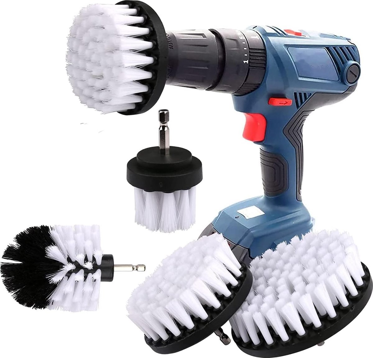Goedkoopste Lexium Elektrische Schoonmaakborstel - Elektrische Schrobborstel - Electrische Schoonmaakborstel - Elektrische Scrubber - Elektrische Afwasborstel