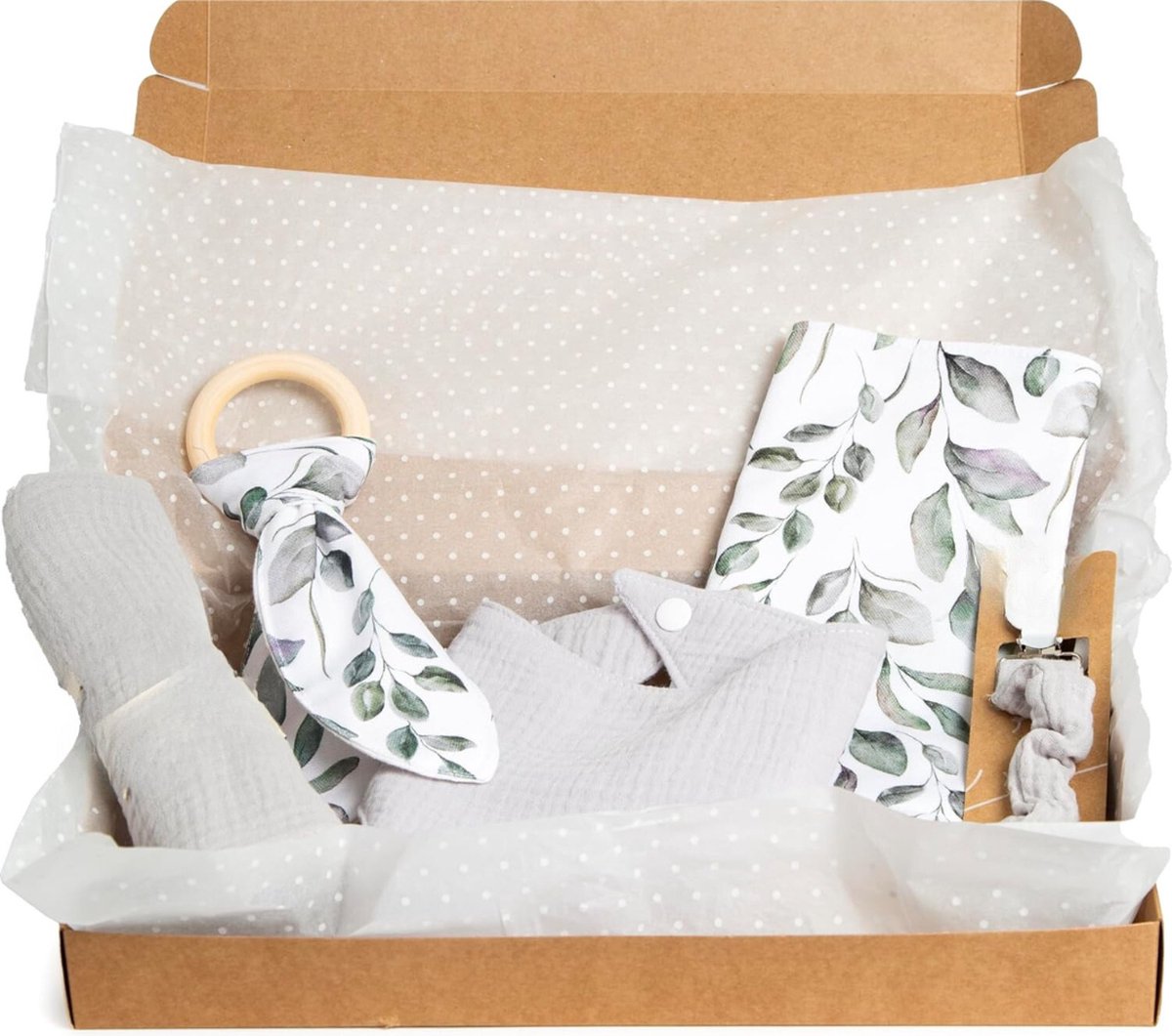 Goedkoopste Lexium Kraammand - Kraamcadeau - Geboortemand - Babygeschenkset - Kraampakket - Baby cadeau