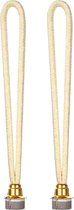 2x lont met steen, geschikt voor elke grote geurlamp/geurbrander (LARGE/18CM lang)