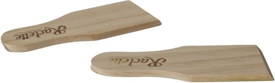 Raclette Duo Set op Waxinelicht - Inclusief Pannetjes, Houten Spatels en Houder — afbeelding 3
