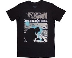 Linkin Park - Meteora Drip Collage Heren T-shirt - L - Zwart