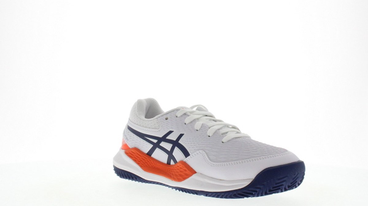 ASICS gel-resolution 9 gs clay Gravel tennis schoen meisjes Wit