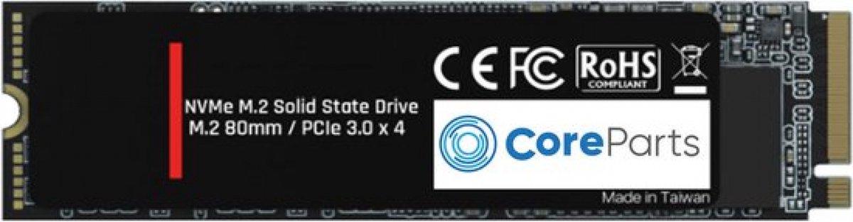 CoreParts CPSSD-M.2NVME-512GB internal solid state drive M.2 PCI Express 3.0 NVMe SLC