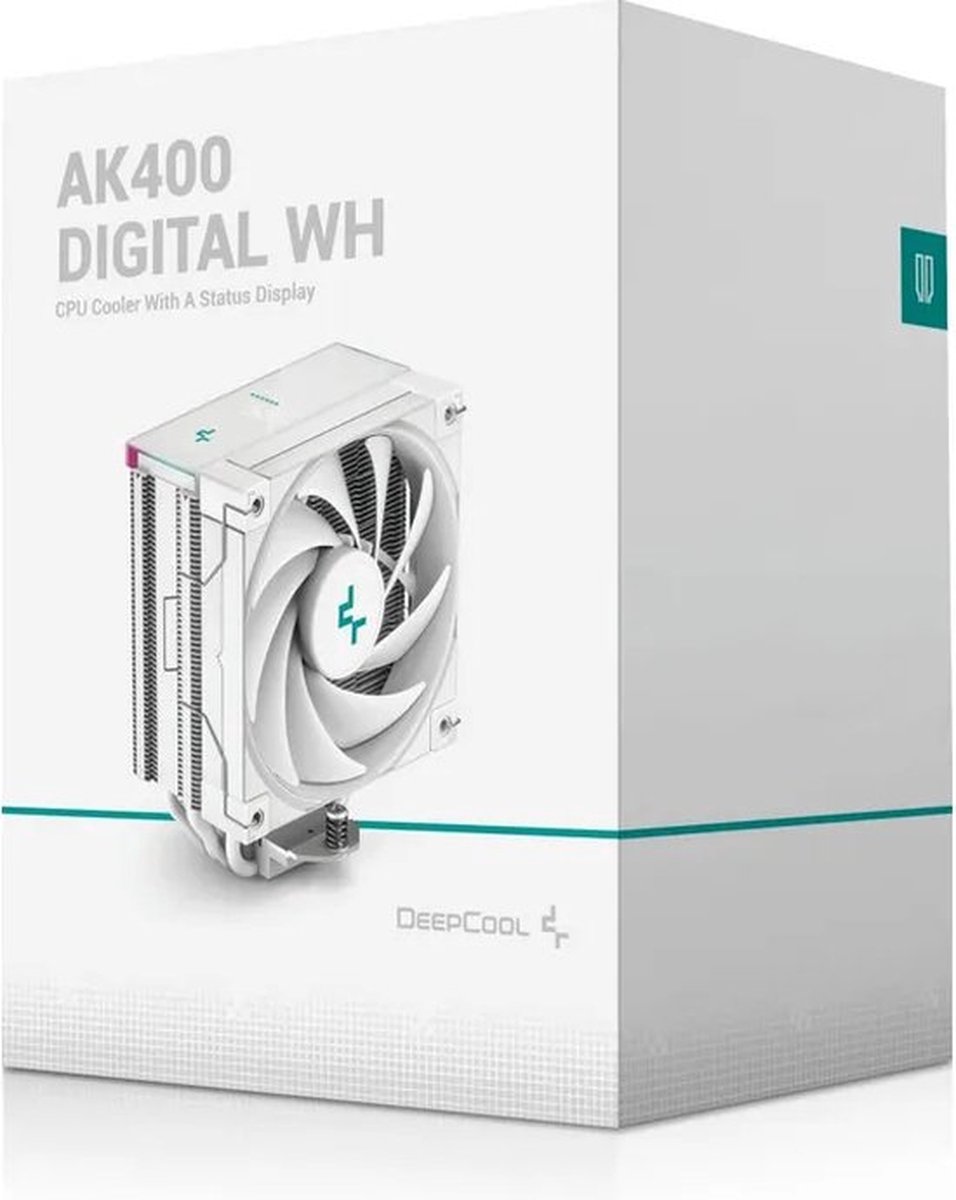 DeepCool AK400 Digital WH - Koeler voor processor