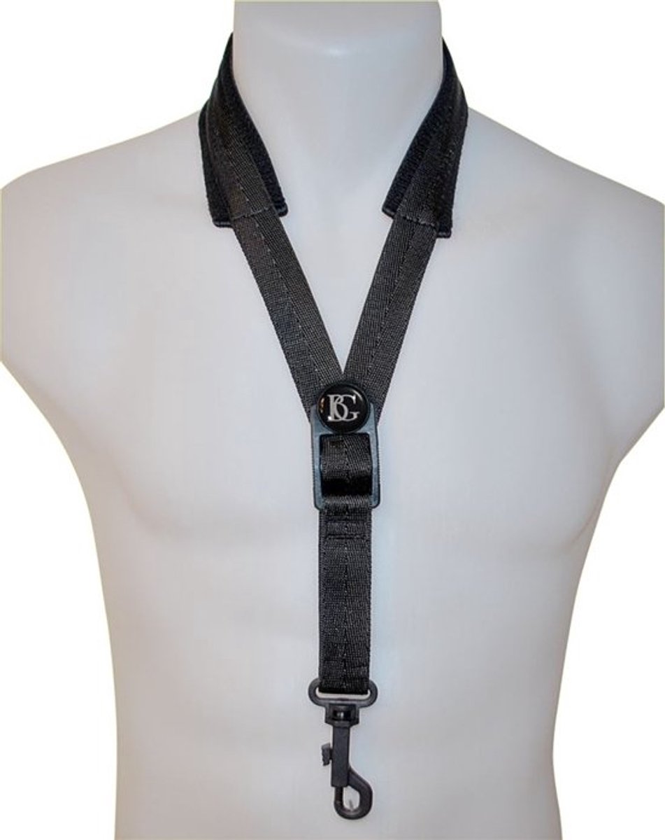 Halskoord Saxofoon BG S14 SH Comfort Halskoord XL voor Tenor of Bariton Saxofoon