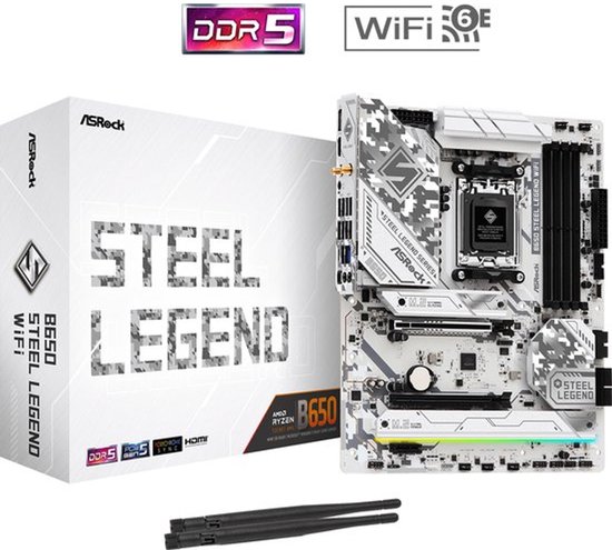 ASRock B650 Steel Legend WiFi B650 Socket AM5 ATX (8/8)