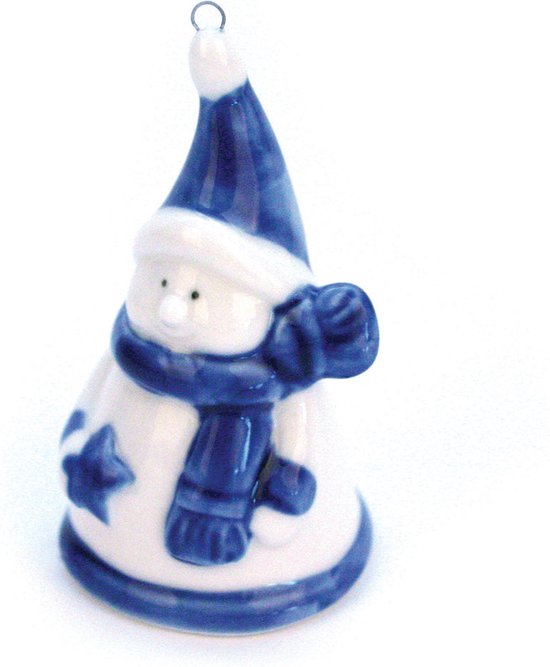 Sneeuwpop delfts blauw