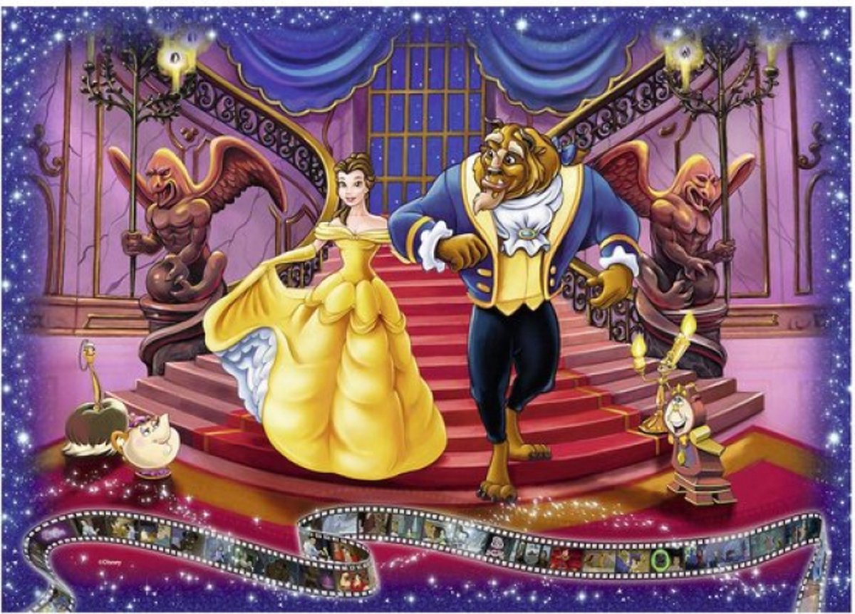 Ravensburger Disney The Beauty and the Beast - Legpuzzel - 1000 stukjes — afbeelding 4