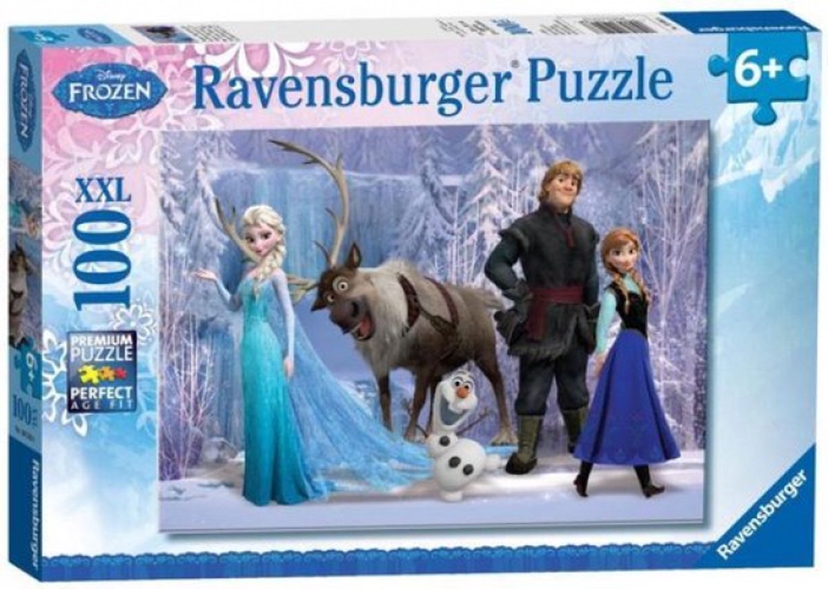 Ravensburger puzzel Disney Frozen: In het rijk de Sneeuwkoningin - Legpuzzel - 100 stukjes — afbeelding 2