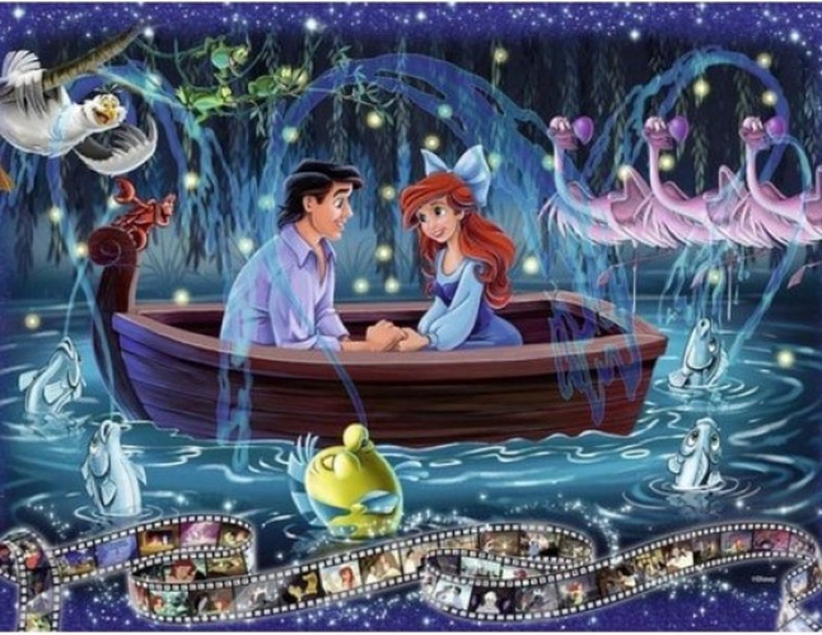 Ravensburger puzzel Disney AriÃ«l - Legpuzzel - 1000 stukjes — afbeelding 7