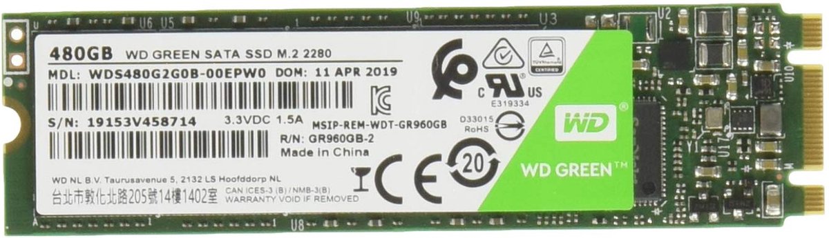 WD Green M.2 480GB