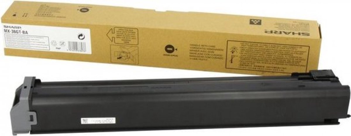 Sharp MX36GTBA Tonercartridge - Zwart