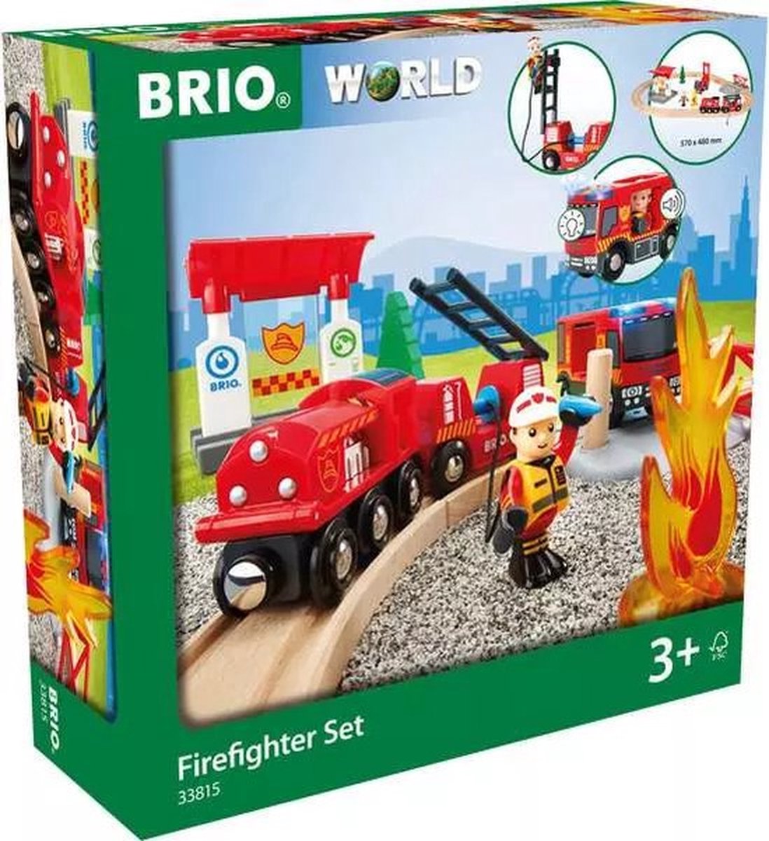 BRIO Treinset bij de brandweer - 33815 — afbeelding 14