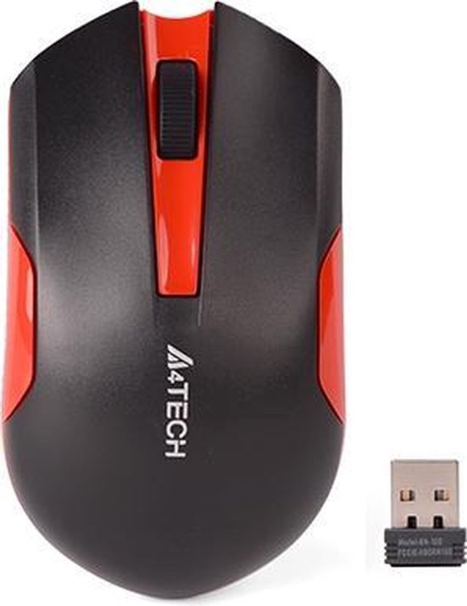 A4Tech Vtrack G3 200N 1 Draadloze Muis Voor Pc En Laptop Met Ergonomisch Ontwerp