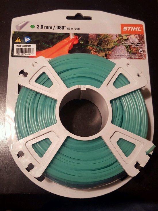 Stihl Maaidraad rond Ø 2,0 mm x 60,0 m Groen - 9302336 - 00009302336 van Stihl — afbeelding 4