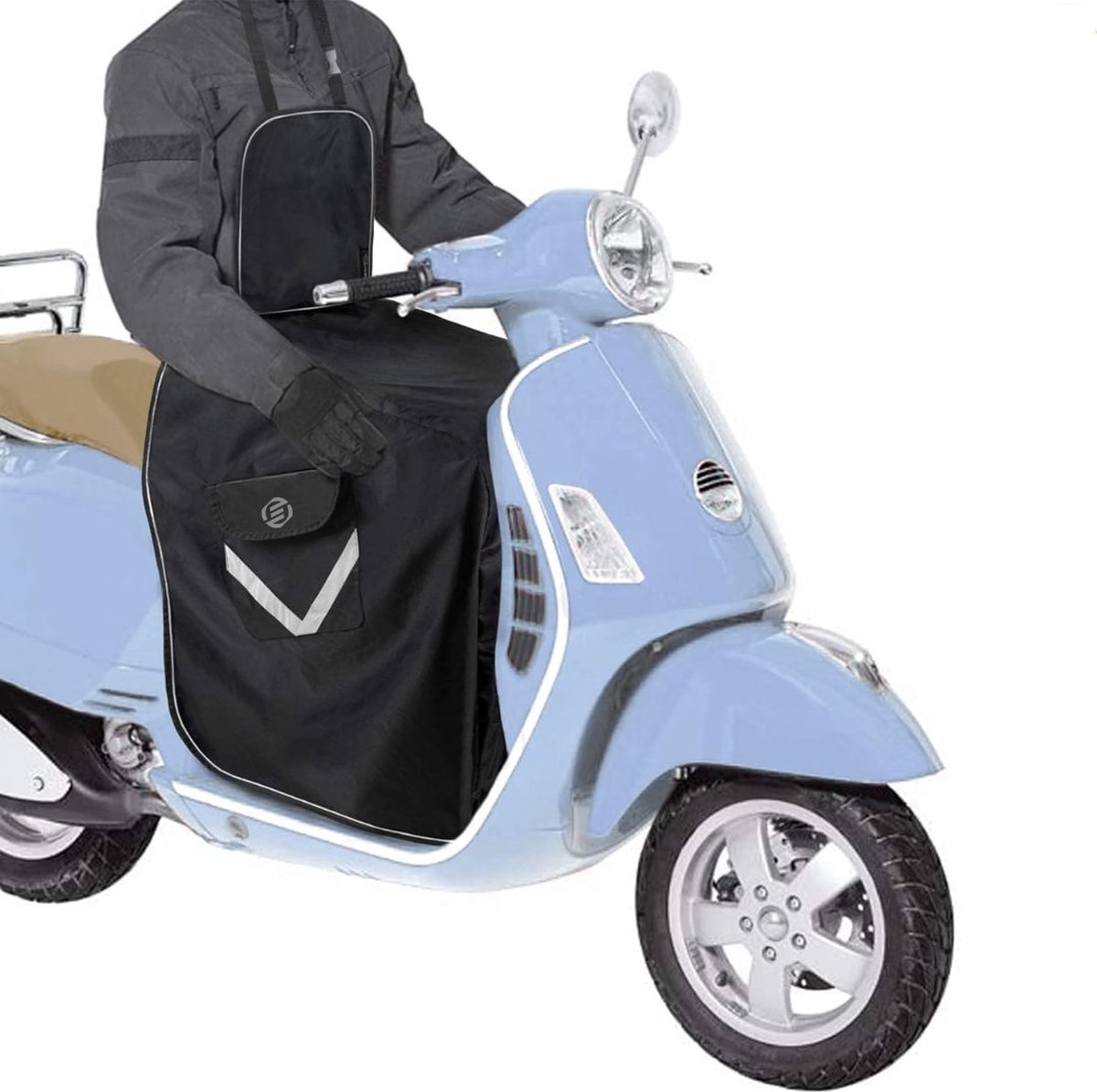 Equivera Beenkleed Scooter - Beenkleed Universeel - Scooter Deken Universeel - Scooterdeken Universeel - Regenbescherming - Winter Deken - Winterdeken Scooter