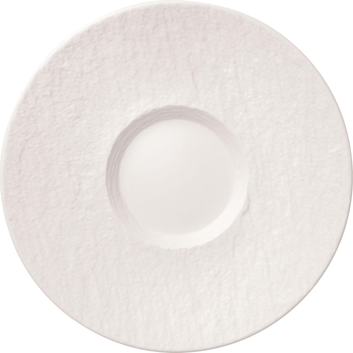 Villeroy & Boch Cafe au Lait schotel Manufacture Rock Wit - ø 17 cm