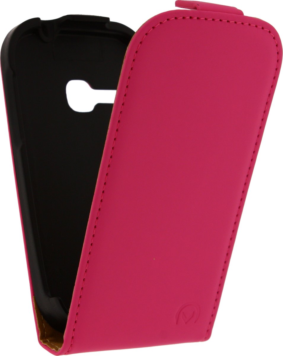 Mobilize Ultra Slim Flip Case Samsung Galaxy Young S6310 Fuchsia