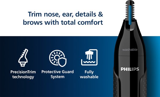 Philips Series 5000 NT5650/16 - Neus-, oor-, wenkbrauwen detailtrimmer