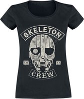 T-shirt Vintage noir L Star Wars Skeleton Crew - SM -33