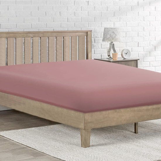 Comfortabele Microvezel Matrashoes 160x190/200 met 30 cm Bonnet - Ademend en Perfect voor 2 Persoons Bed — afbeelding 2