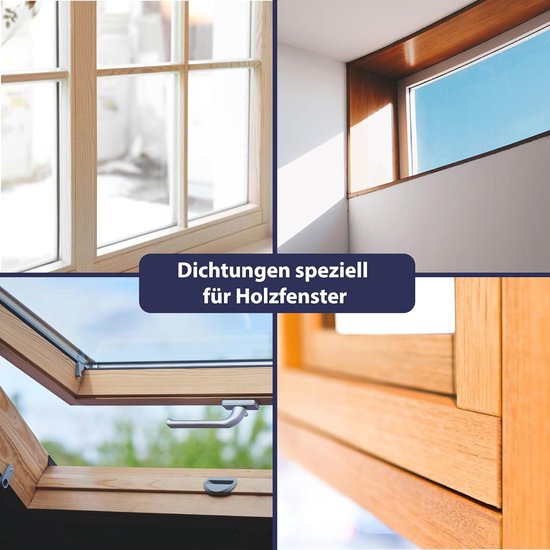 Urhome 2 x tochtstoppers voor deuren in wit; klittenbandsluiting