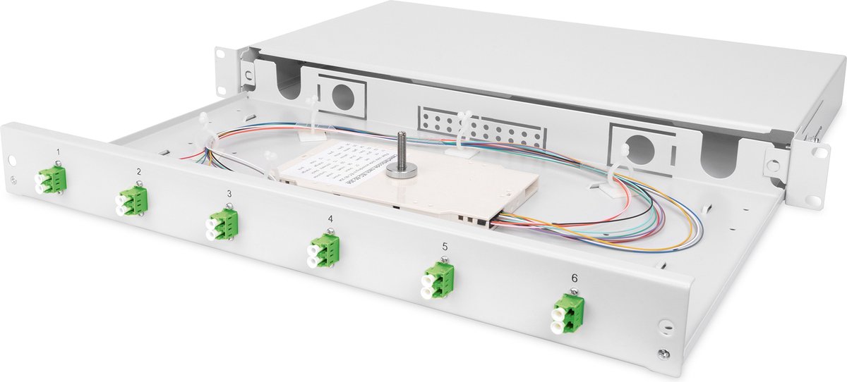 Digitus DN-96330/9APC Glasvezel-splitterbox Ingericht