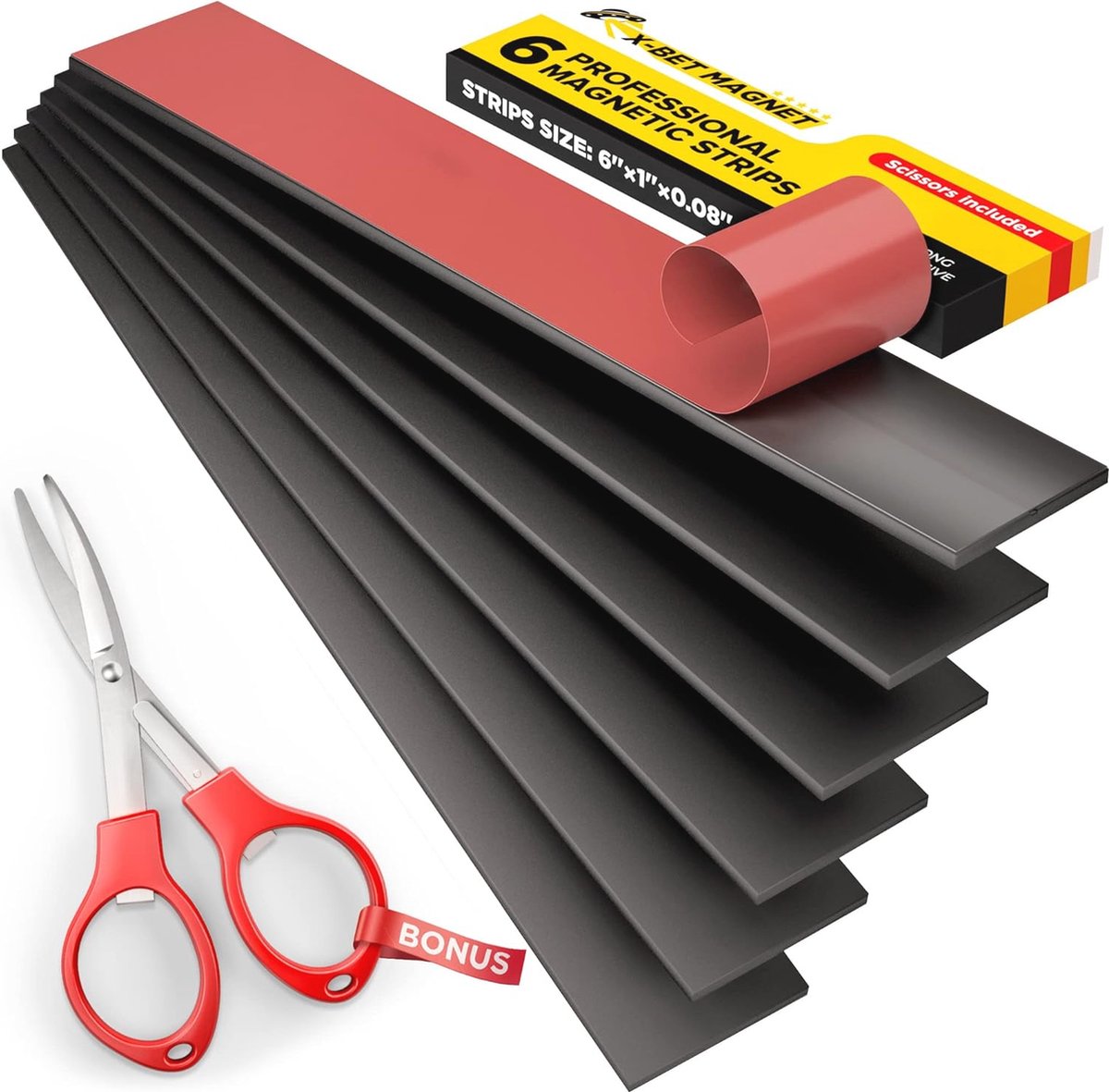 Goedkoopste Zelfklevende Magnetische Strips voor Creatieve Projecten en Organisatie in Keuken en Garage