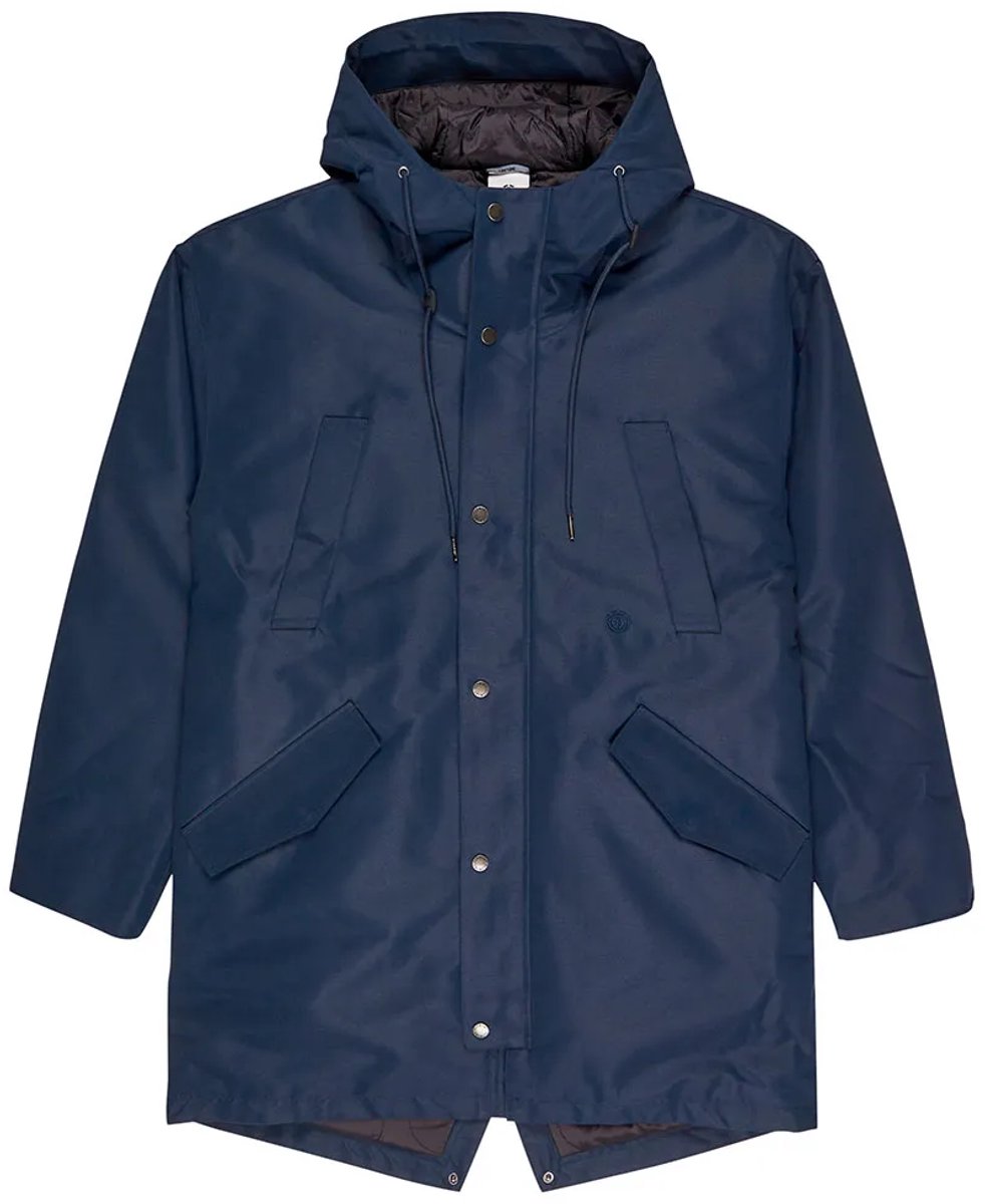 Element Fishtail Parka XS Man Marineblauw