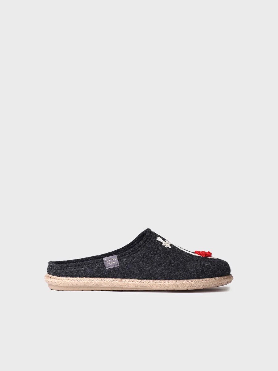 Damesslippers van vilt | DELI-DR