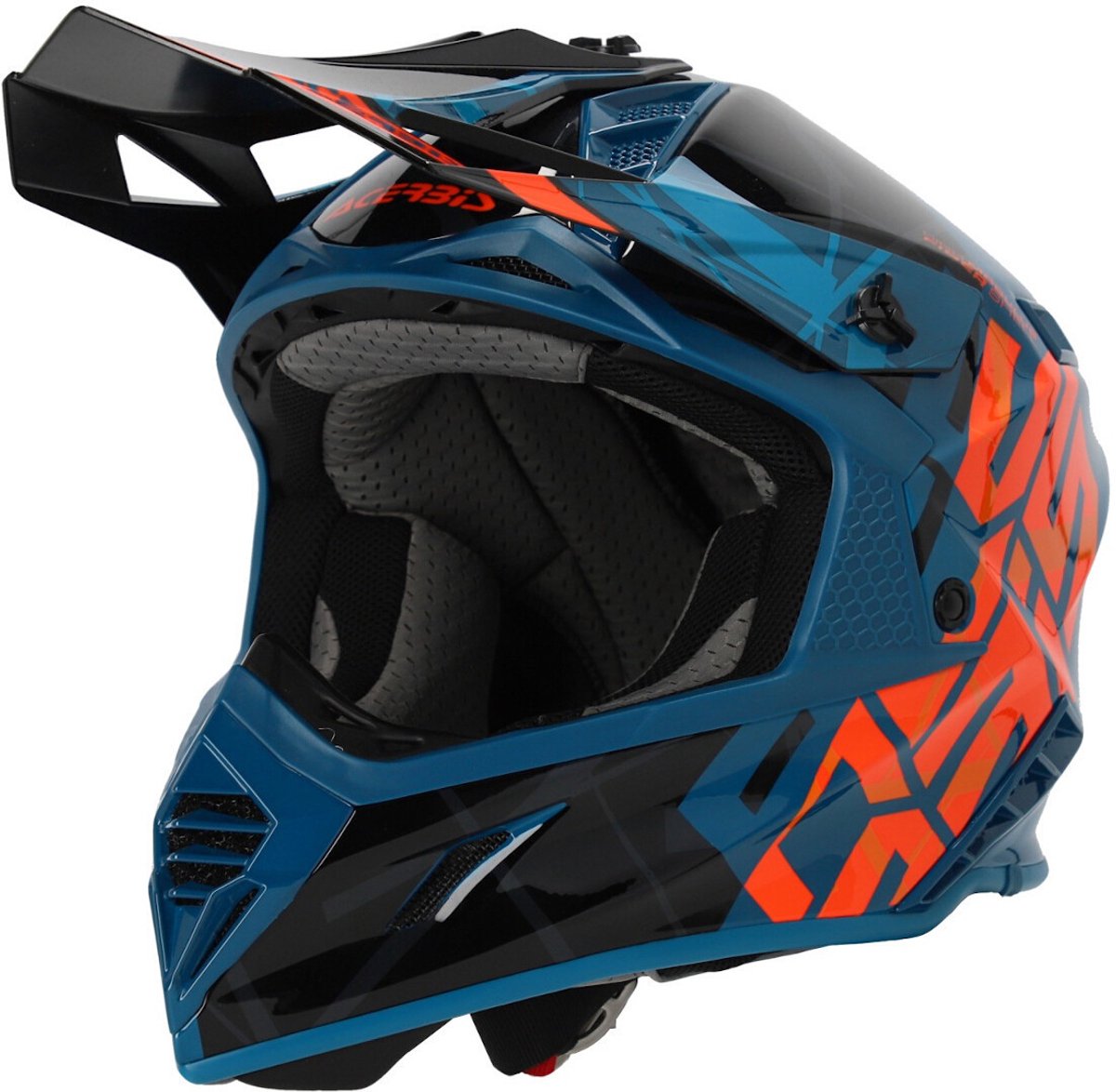 Acerbis X-Track Groen Zwart Crosshelm - Helm