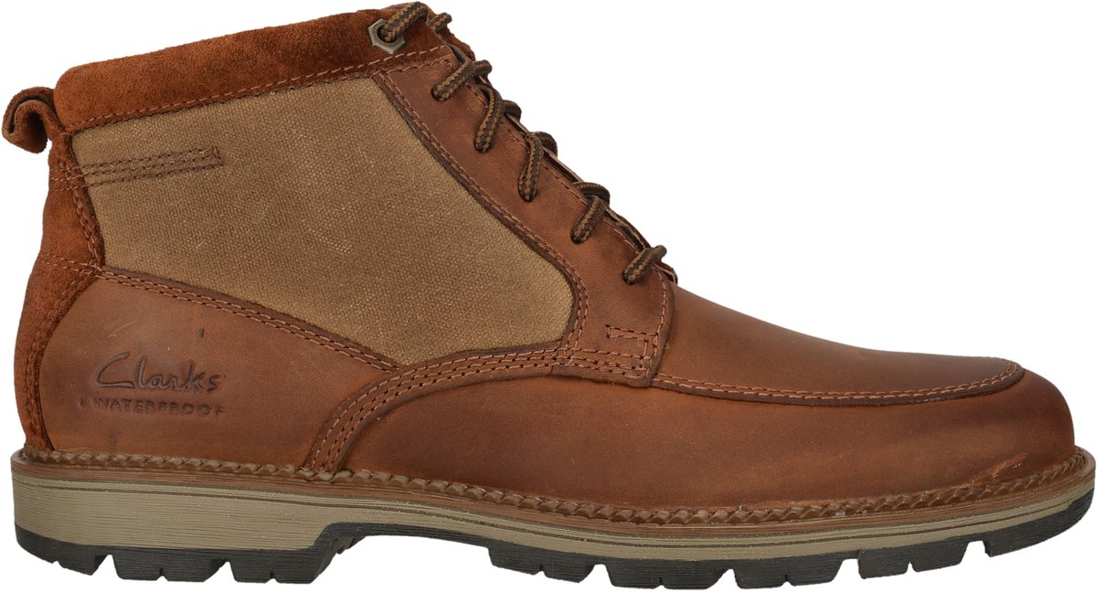 CLARKS Schnür-Boots Maplewalk Rise Bruin