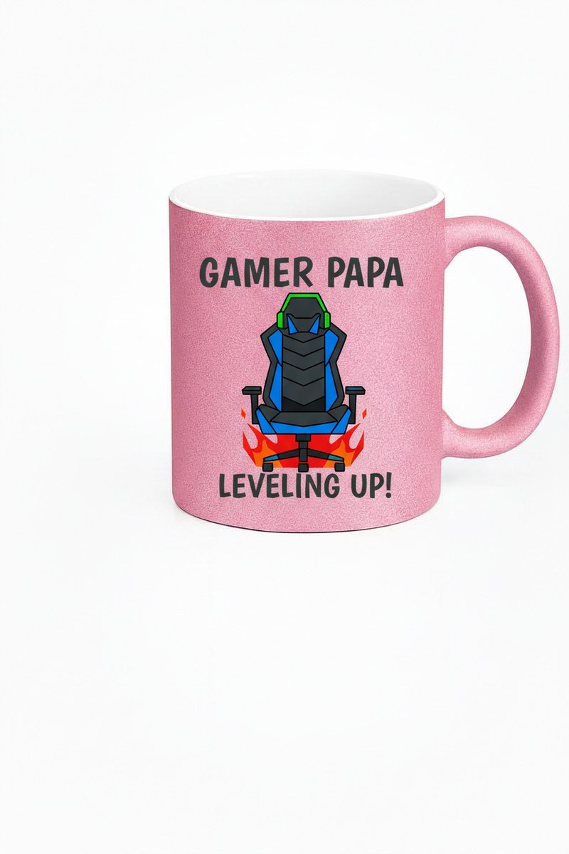Gamer Papa Mok - Leveling Up Koffiemok voor Gaming Vaders