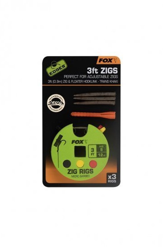 Zig Ready Rigs Edges Fox Karper Onderlijn van Fox — afbeelding 3