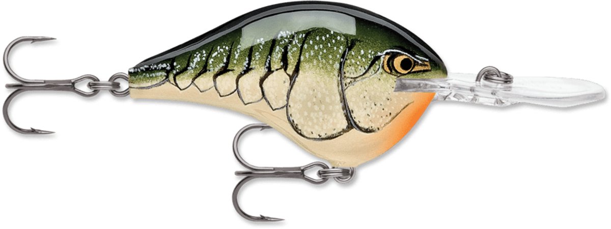Rapala DT-6 Olive Green Crawdad 5cm Olive Green Crawdad