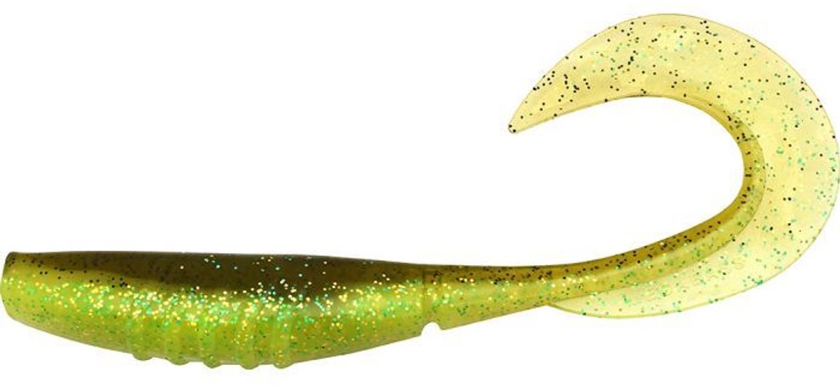 Megabass X Layer Curly Green Pumpkin Chart 7.5cm Green Pumpkin Chart - PROMO